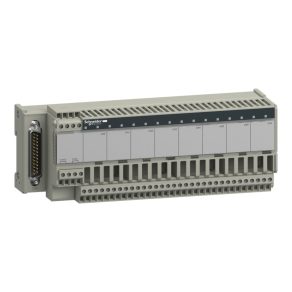   Schneider Electric Modicon ABE7 - ABE7CPA31 - bloc de distribuție, 8 canale, izolat, pentru carduri analogice Quantum/Premium/X80 I/O, SUB-D25