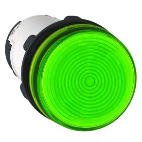   Schneider Electric Harmony XB7 - XB7EV63P - indicator luminos rotund Ø 22 - verde - soclu BA 9s - <= 250 V - conexiune cu șurub