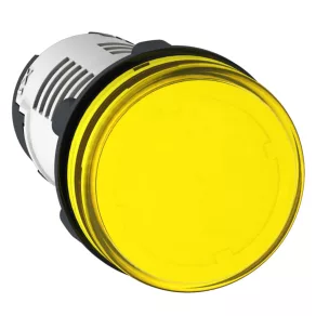   Schneider Electric Harmony XB7 - XB7EV05BP - lampă de semnalizare monolitică Ø22, galbenă, LED, 24 V c.a./c.c.