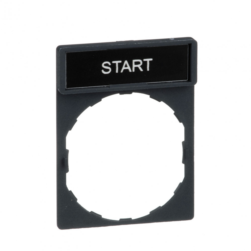 Etichetă gravată Schneider start (ZBY-2303)