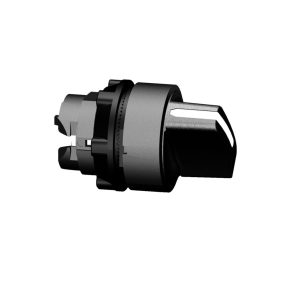  Schneider Electric Harmony XB5 - ZB5AD3TQ - cap comutator selector din plastic, Ø22, 3 poziții, negru