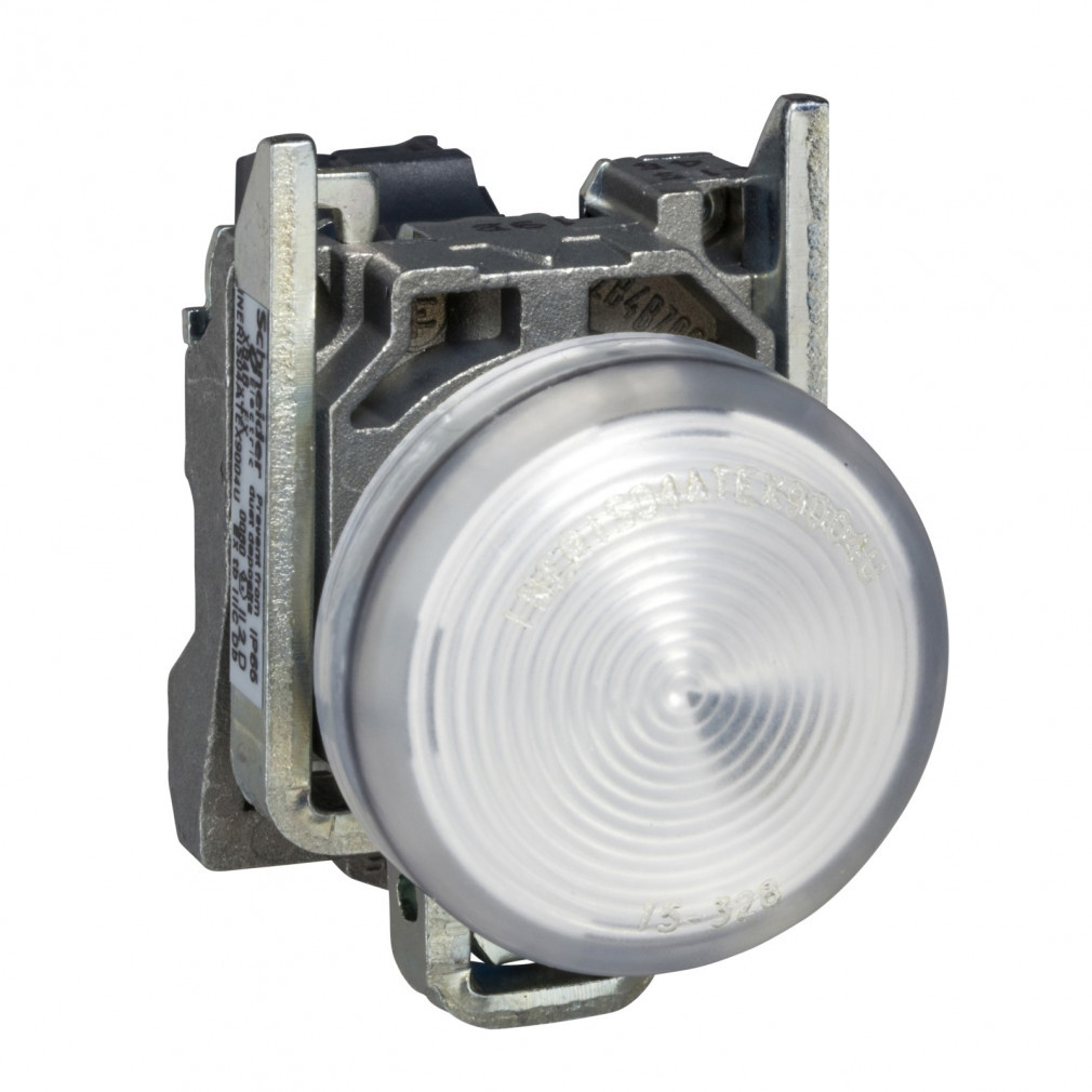 Lampa de semnalizare Schneider fără bec alb (XB4-BV61)