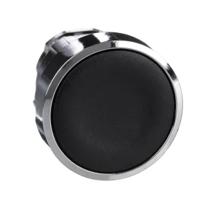   Schneider Electric Harmony XB4 - ZB4BA2 - cap de buton metalic, Ø22, cu revenire, negru
