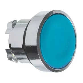   Schneider Electric Harmony XB4 - ZB4BA6 - cap de buton metalic, Ø22, cu revenire, albastru