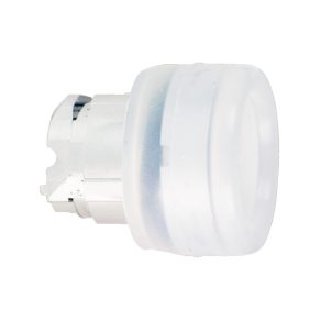   Schneider Electric Harmony XB4 - ZB4BP1 - buton metalic, Ø22, retur, proeminent, capac din cauciuc, alb