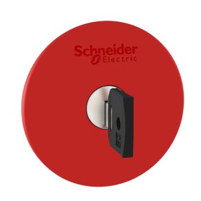   Schneider Electric Harmony XB4 - ZB4BS964 - buton metalic de oprire de urgență, cap buton Ø22, Ø60, eliberare cu cheie 455, roșu