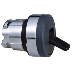   Schneider Electric Harmony XB4 - ZB4BD48 - cap comutator selector metalic, Ø22, 2 poziții, basculant, retur, negru