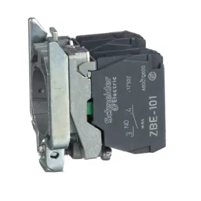   Schneider Electric Harmony XB4 - ZB4BZ103 - soclu metalic de montare și bloc de contact, 2NO