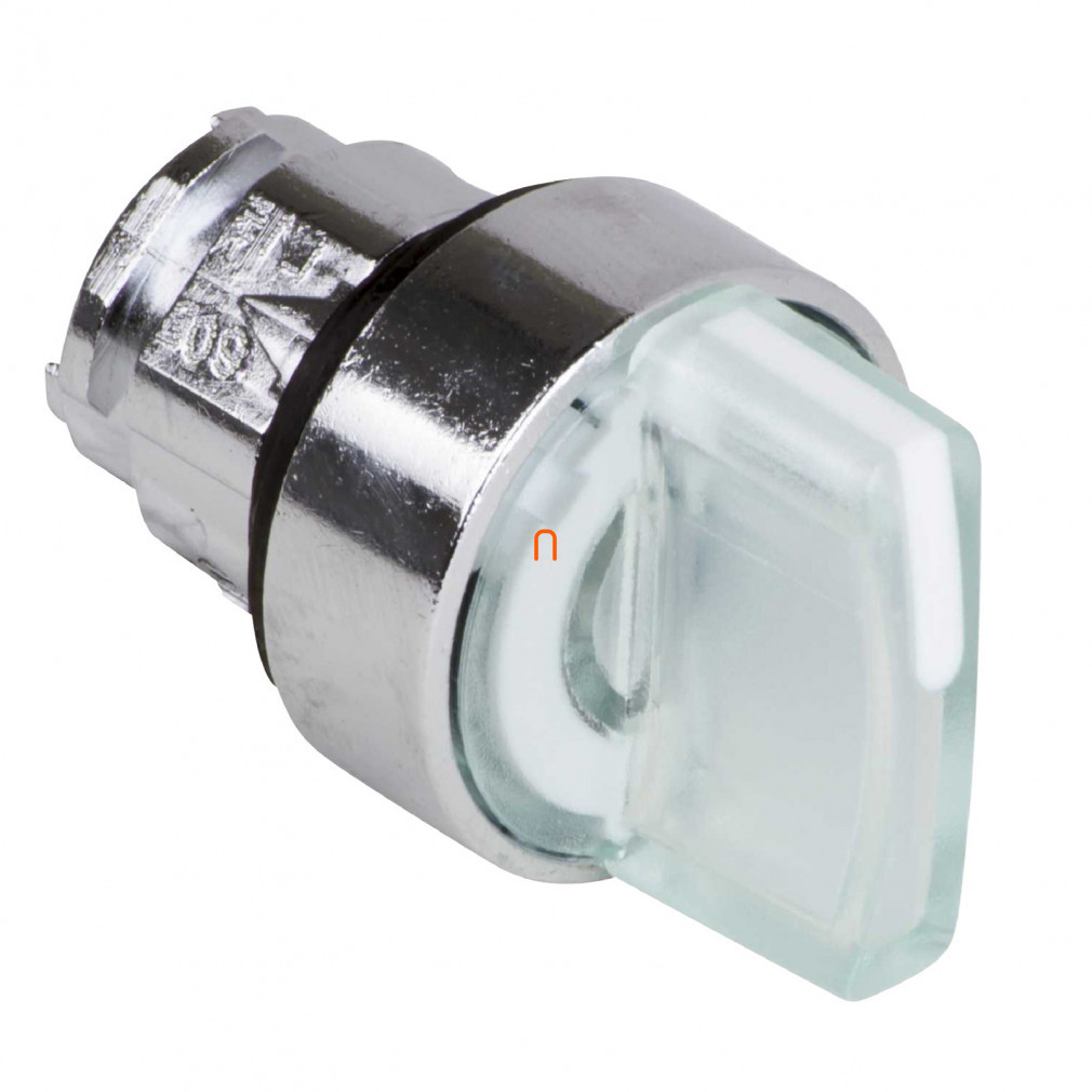 Schneider comutator selector luminos, 3 poziții, alb ZB4-BK1313