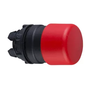   Schneider Electric Harmony XB5 - ZB5AC44 - cap de buton din plastic cu cap în formă de ciupercă, Ø30, Ø22, cu revenire, roșu
