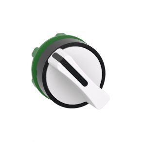   Schneider Electric Harmony XB5 - ZB5AD201 - cap comutator selector din plastic, Ø22, 2 poziții, alb