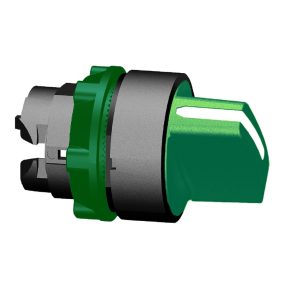   Schneider Electric Harmony XB5 - ZB5AD203 - cap comutator selector din plastic, Ø22, 2 poziții, verde