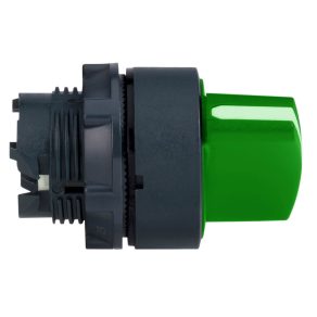   Schneider Electric Harmony XB5 - ZB5AD303 - cap comutator selector din plastic, Ø22, 3 poziții, verde