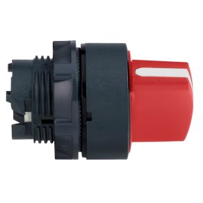   Schneider Electric Harmony XB5 - ZB5AD304 - cap comutator selector din plastic, Ø22, 3 poziții, roșu