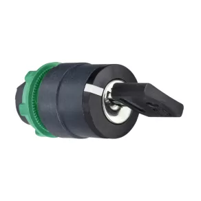   Schneider Electric Harmony XB5 - ZB5AG3 - cap comutator selector din plastic, Ø22, 455 tastă, detașabil în poziția centrală, 3 poziții