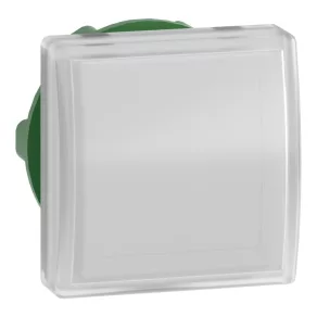   Schneider Electric Harmony XB5 - ZB5CV013 - cap de lampă indicatoare pătrat din plastic, Ø22, pentru modul LED, alb