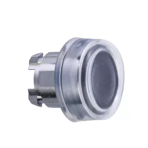   Schneider Electric Harmony XB4 - ZB4BPA2 - buton metalic, Ø22, retur, capac din cauciuc, negru