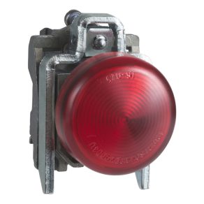   Schneider Electric Harmony XB4 - ATEX D - XB4BVB4EX - indicator luminos LED complet, Ø22, metal, roșu, 24 V c.a./c.c.