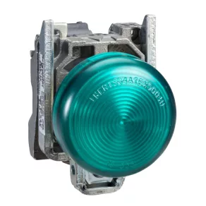   Schneider Electric Harmony XB4 - ATEX D - XB4BVBG3EX - indicator luminos rotund Ø 22 - IP65 - verde - LED - 24..120 V