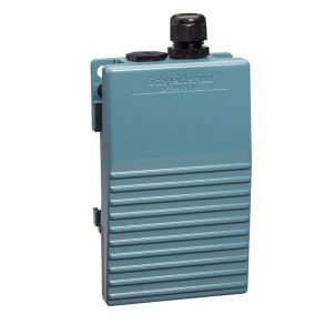   Schneider Electric Harmony XPE ATEX D - XPEM211EX - comutator cu pedală, ATEX D, 2 trepte, 1NO+2NC, fără capac de protecție, metal, albastru