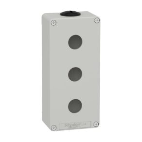  Schneider Electric Harmony XAP - XAPD3203 - cutie goală, gri, 3 orificii, M25