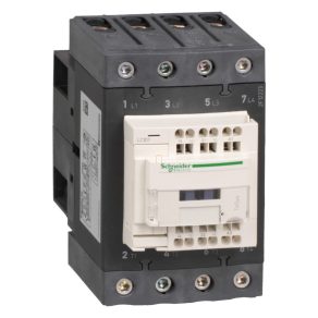   Comutator magnetic Schneider Everlink cu 4 poli AC1 415V 80A cu bloc terminal de control cu arc 48V AC 50/60Hz LC1DT80A3E7