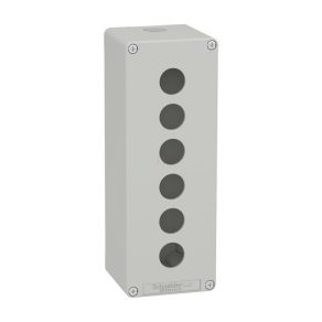   Schneider Electric Harmony XAP - XAPD4506 - cutie goală, gri, 6 orificii, M25
