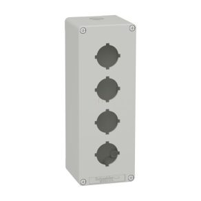   Schneider Electric Harmony XAP - XAPD4604 - cutie goală, gri, 4 găuri, M25