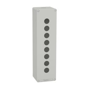   Schneider Electric Harmony XAP - XAPD5508 - cutie goală, gri, 8 orificii, M32