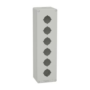   Schneider Electric Harmony XAP - XAPD5606 - cutie goală, gri, 6 orificii, M32