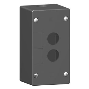   Schneider Electric Harmony XALG - XALG02 - carcasă, 2 decupaje, pentru medii dure, negru