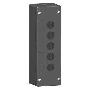   Schneider Electric Harmony XALG - XALG05 - carcasă, 5 decupaje, pentru medii dure, negru