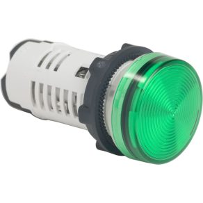   Schneider Electric Harmony XB7 - XB7EV03GP - indicator luminos monolitic Ø22, verde, LED, 120 V c.a.