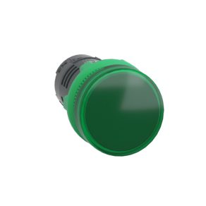   Schneider Electric Harmony XB5 - XB5EVB3 - indicator luminos LED monolitic din plastic, Ø22, 24 V c.a./c.c., verde
