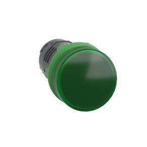   Schneider Electric Harmony XB5 - XB5EVM3 - indicator luminos LED monolitic din plastic, Ø22, 230 V c.a., verde