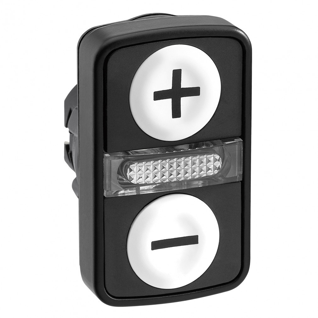 Buton cu două capete Schneider, din plastic (ZB5-AW7A1715)