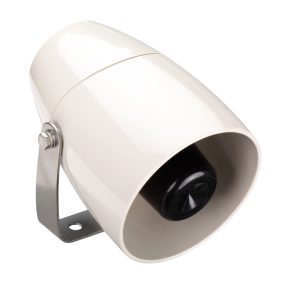   Schneider Electric Harmony XVS - XVS10BMW - sirenă, externă, două tonuri, volum 106 dB, albă, 12-24 V c.a./c.c.