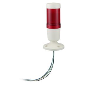   Schneider Electric Harmony XVM - XVMB2RSWSB - Coloană luminoasă completă Ø45, roșu continuu, cu alarmă sonoră, montare directă, 24 V c.a./c.c.