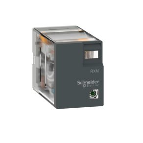   Relee electromecanice Schneider Electric Harmony - RXM4LB2B7 - Releu miniatural cu conectare prin mufă - RXM, 4 C/O - 24 V c.a. - 3 A - LED - es