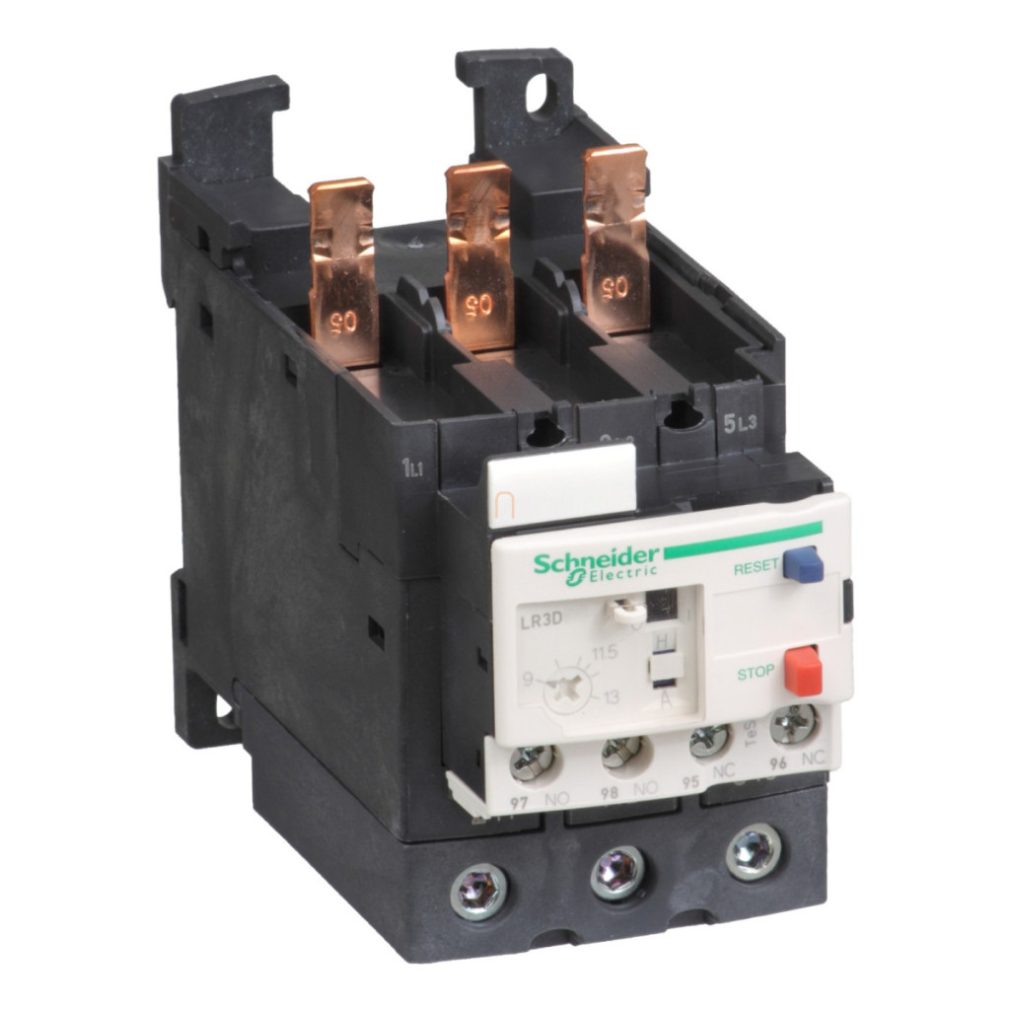 25-40A 10A clasă de pornire pentru sarcină asimetrică, disjunctor termic Everlink terminal LR3D340 Schneider
