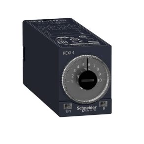   Relee temporizate Schneider Electric Harmony - REXL4TMB7 - releu temporizat cu conectare rapidă, funcție A, 4CO, 5A, 24VAC