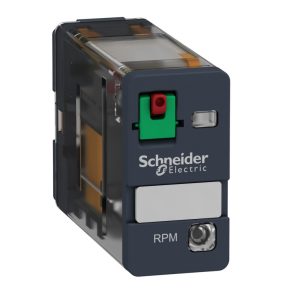   Relee electromecanice Schneider Electric Harmony - RPM12P7 - Releu de putere RPM, 1CO, 15A, 230VAC, buton de testare, LED