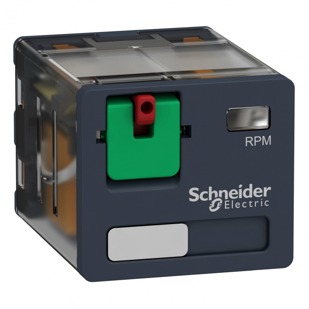 Schneider RPM releu de putere, 3CO, 15A, 230VAC, cu buton de testare RPM31P7