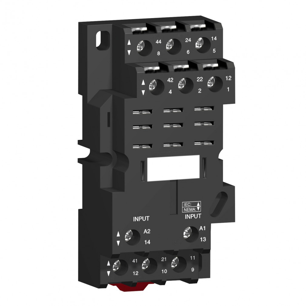 Soclu Schneider Harmony, pentru releu de putere RPM3..., 3CO, aspect mixt, șurub (RPZF3)