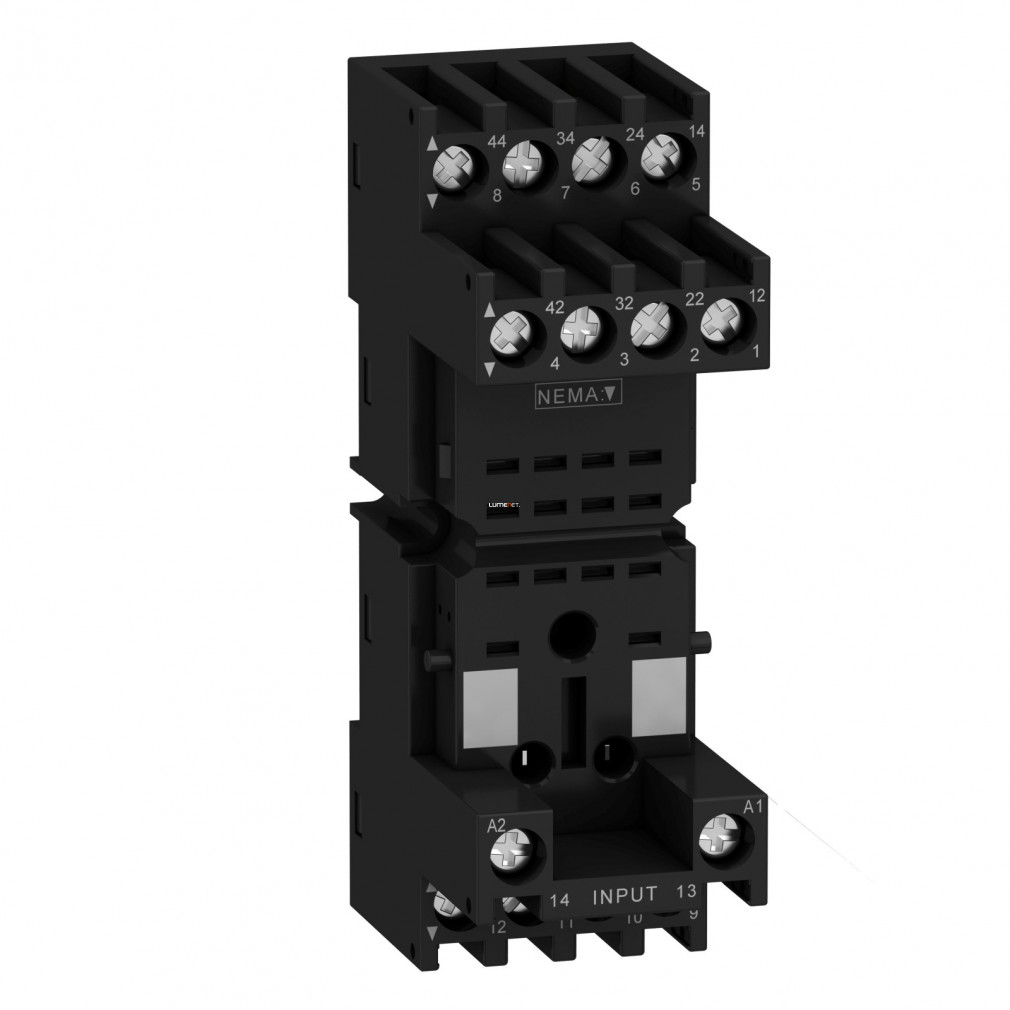 Soclu releu Schneider pentru RXM2/RXM4, cu conector, ieșire mixtă (RXZE2M114M)