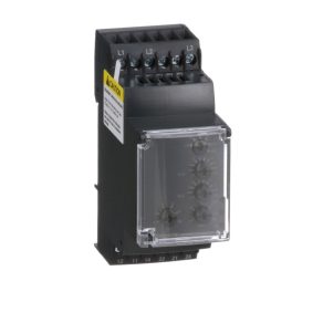   Relee de control Schneider Electric Harmony - RM35TF30 - releu trifazic de monitorizare a fazei și tensiunii, 2NO, 5A, 220…480VAC