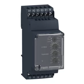   Relée de control Schneider Electric Harmony - RM35UA11MW - releu de monitorizare a tensiunii, 2CO, 5 A, 24…240 V c.a./c.c., interval de măsurare: 1…100 V