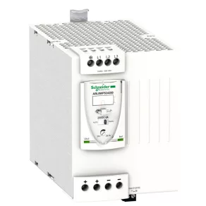   Unitate de alimentare Schneider ABL8, 3f, 400 V c.a./24 V c.c., 20 A, montabilă pe șină DIN ABL8WPS24200
