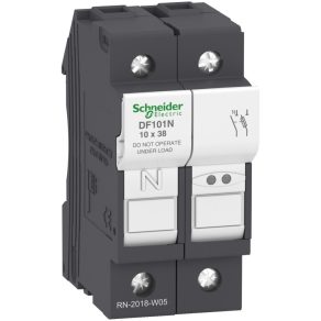   Schneider Electric TeSys DF, LS1/GK1 - DF101N - Suport pentru siguranță 1P N 32A