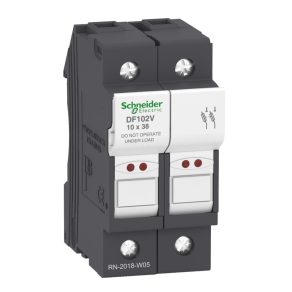   Schneider Electric TeSys DF, LS1/GK1 - DF102V - Suport pentru siguranță 2P 32A